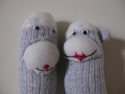 GC and Zoom's sock monkeys