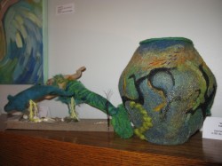 Edwina Sutherland's Felted Bowl