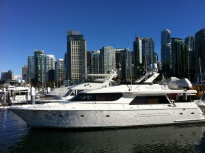 At the harbour, outside my hotel